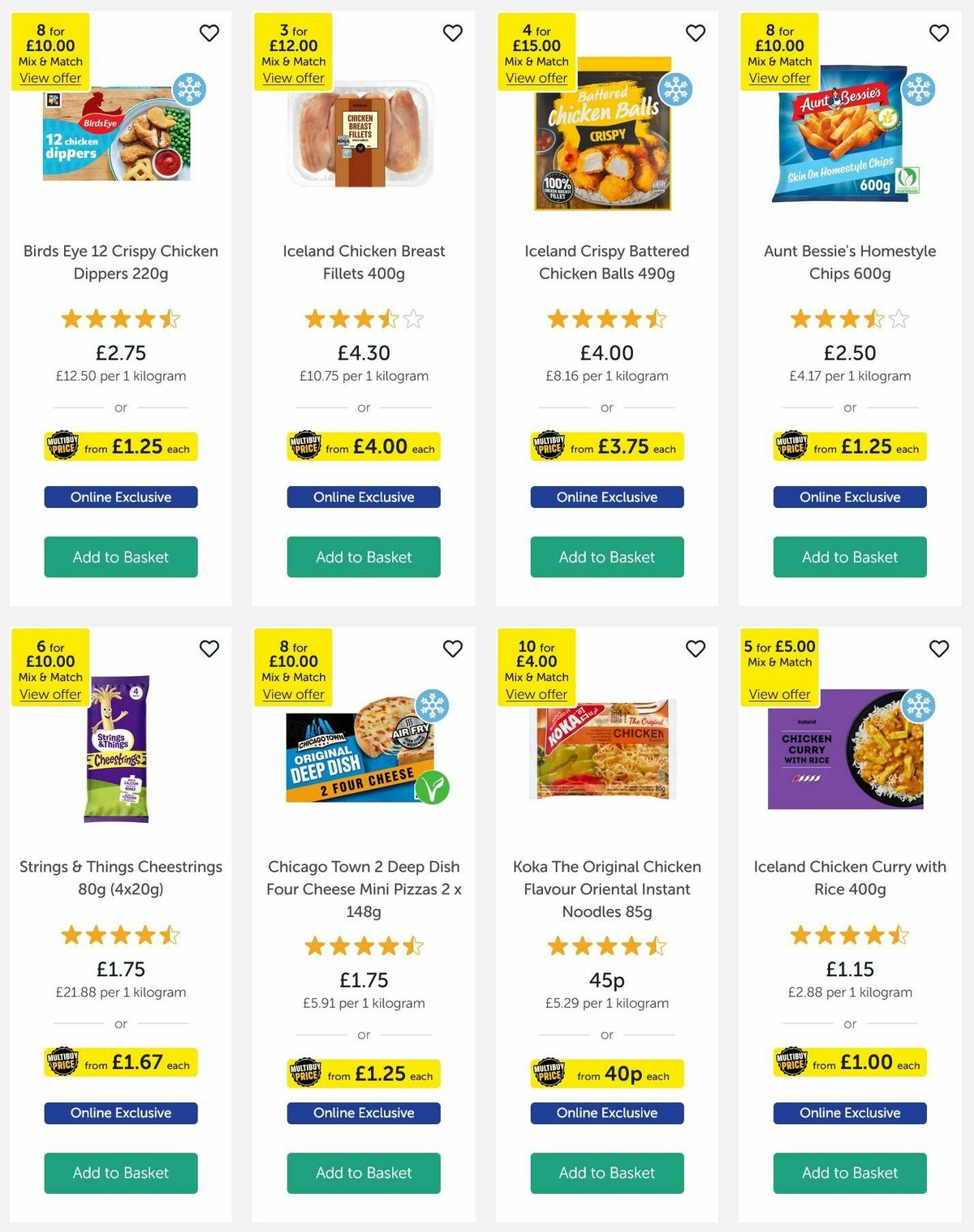 Iceland Offers from 13 March