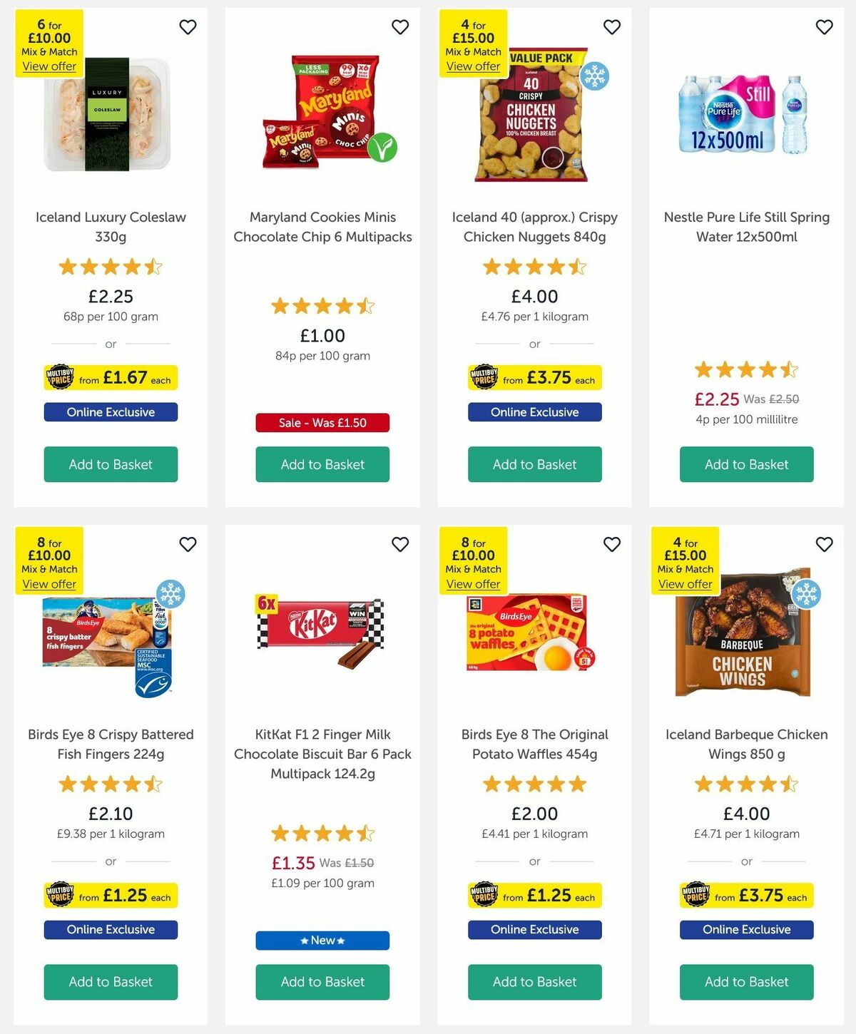 Iceland Offers from 13 March