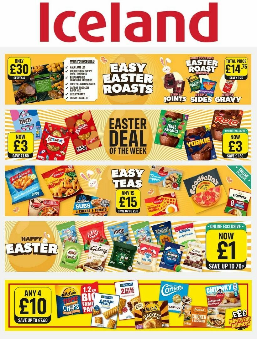 Iceland Offers from 27 March