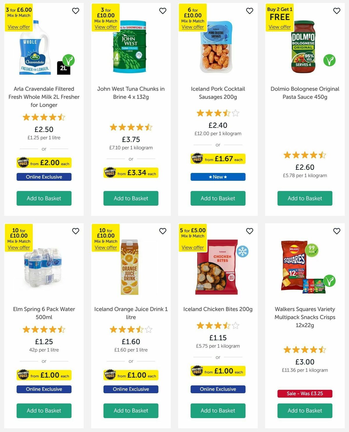 Iceland Offers from 27 March