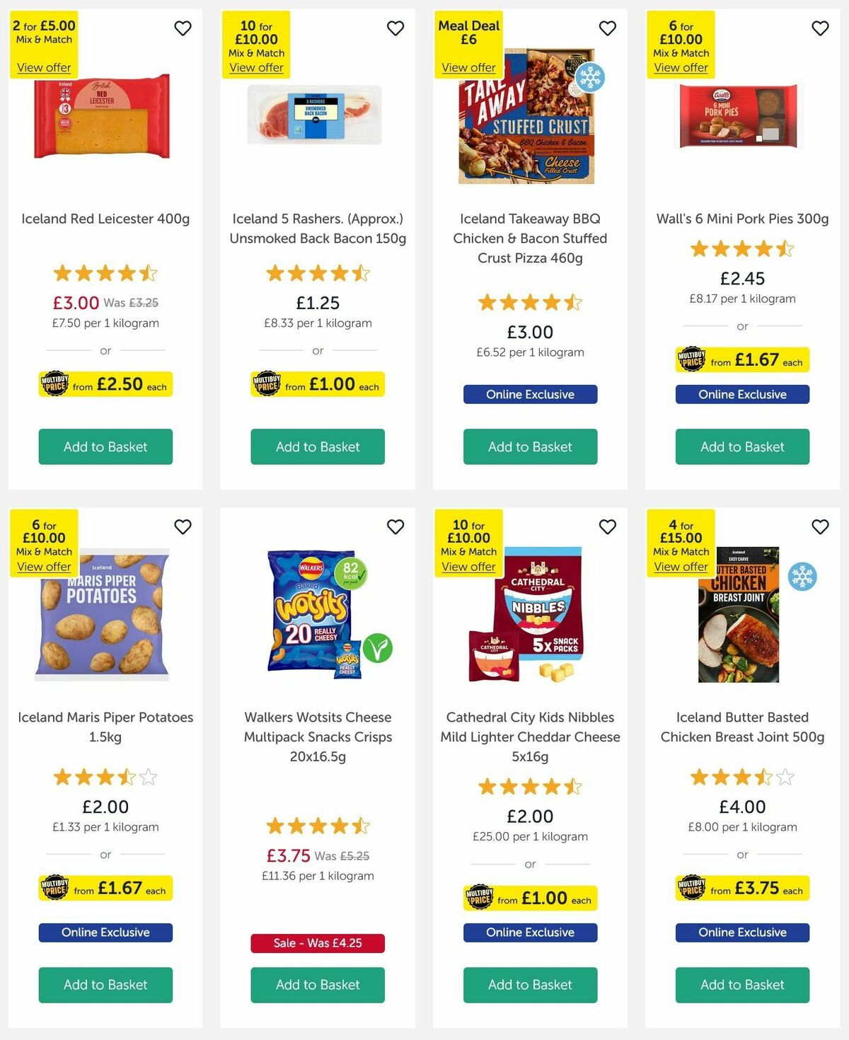 Iceland Offers from 27 March