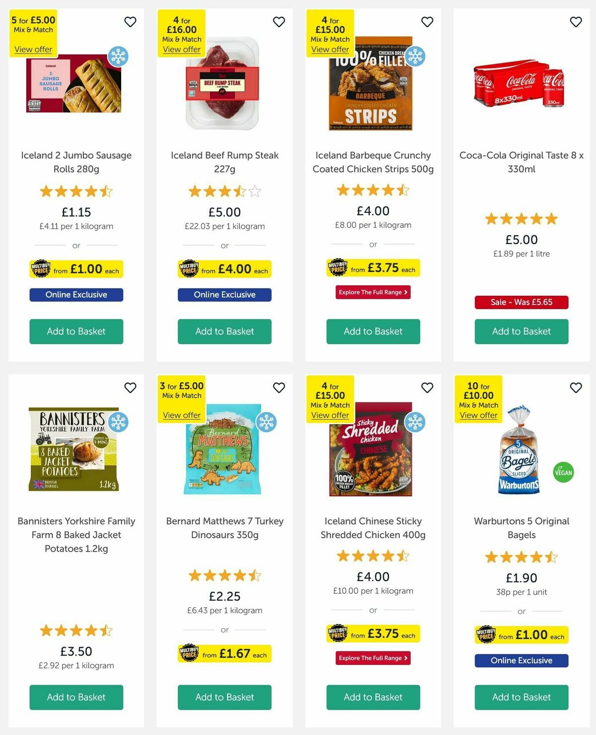 Iceland Offers from 27 March