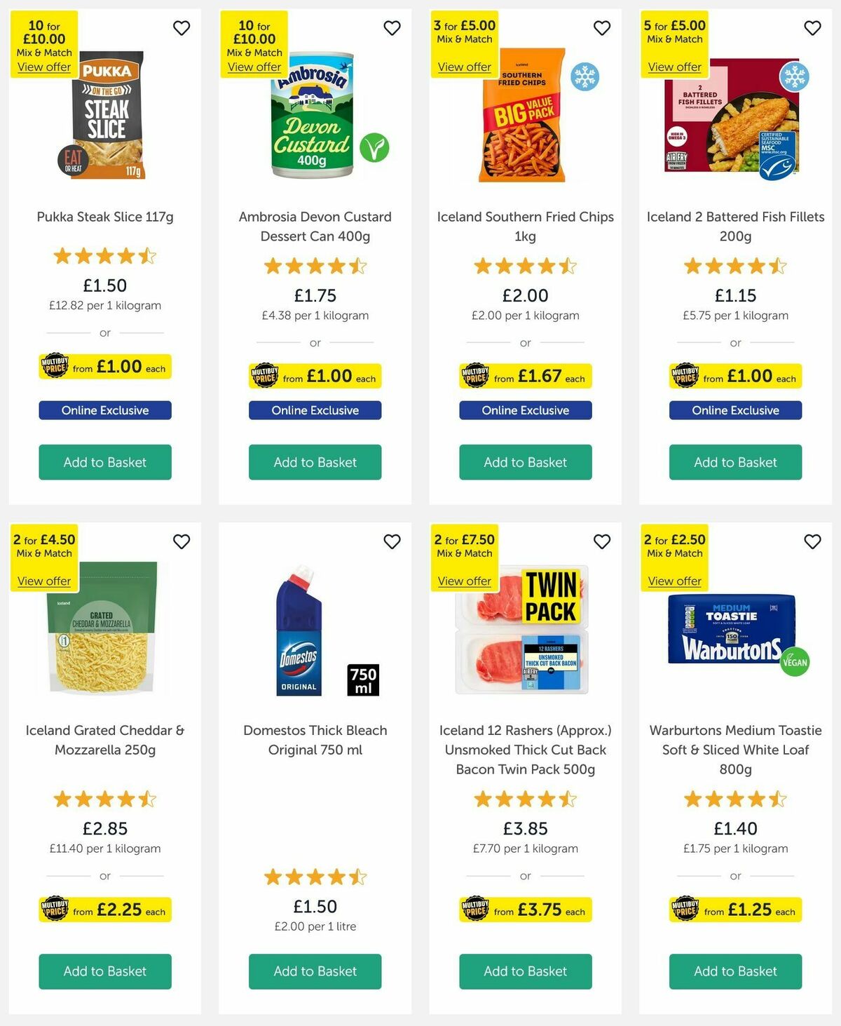 Iceland Offers from 27 March