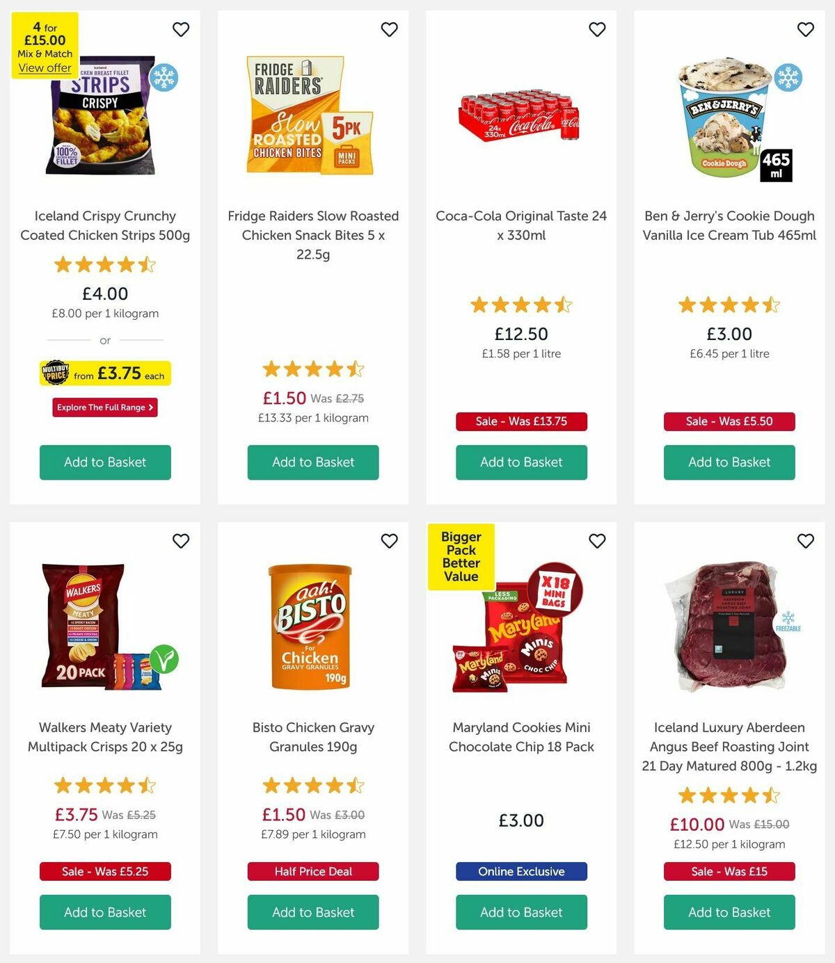 Iceland Offers from 27 March