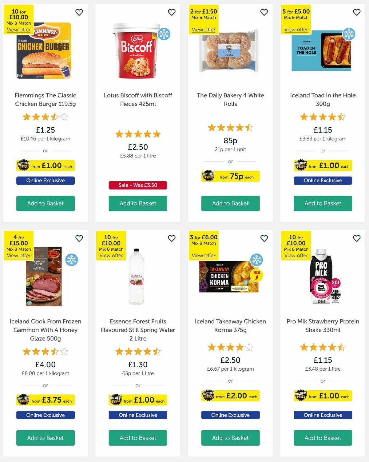 Iceland Offers from 27 March