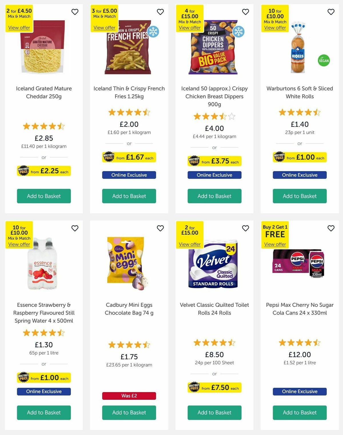 Iceland Offers from 27 March