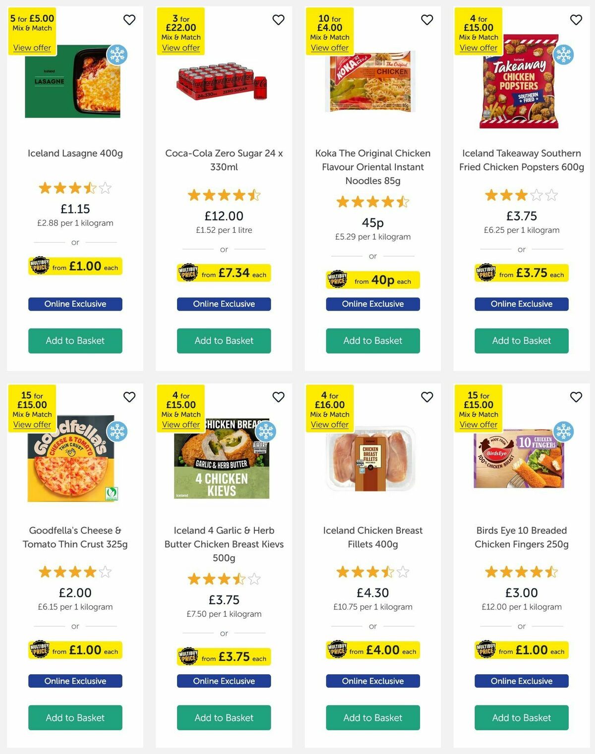 Iceland Offers from 27 March