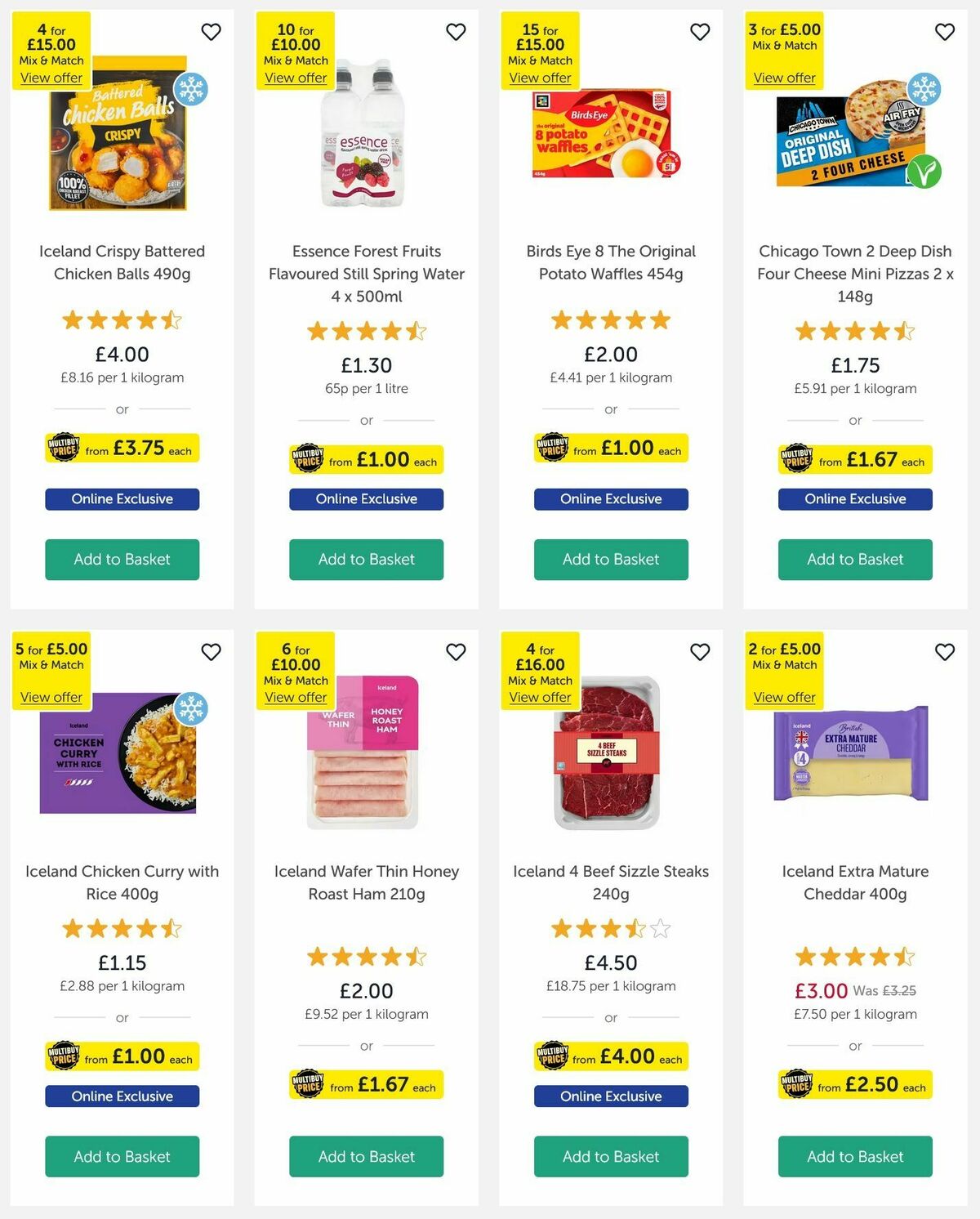 Iceland Offers from 27 March