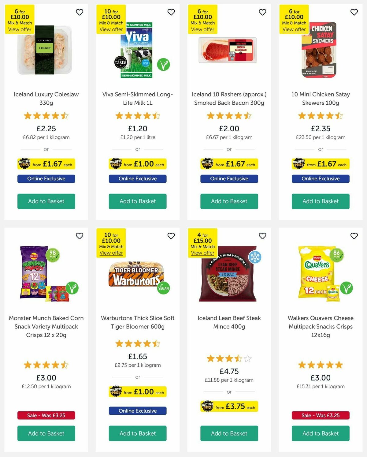 Iceland Offers from 27 March