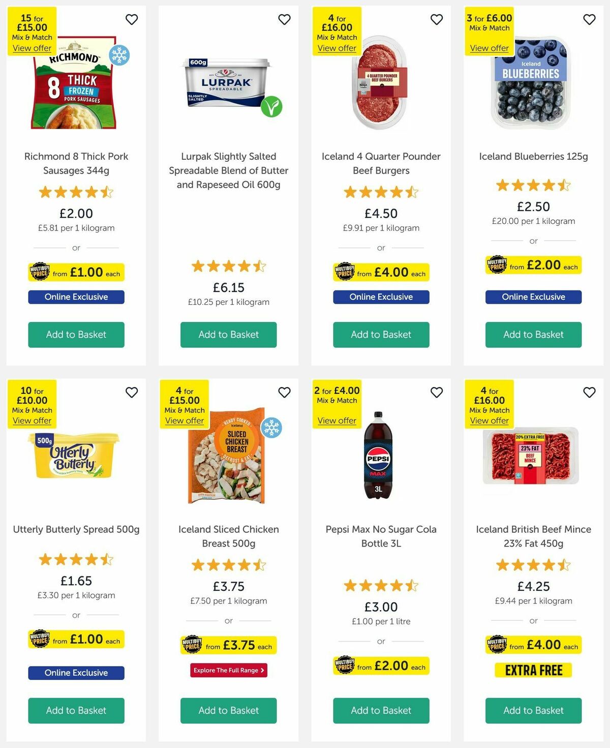 Iceland Offers from 27 March