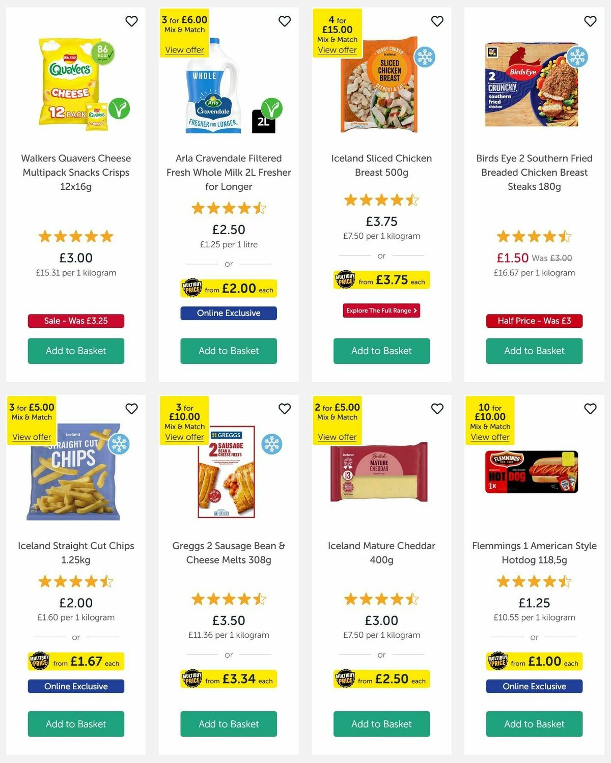 Iceland Offers from 10 April