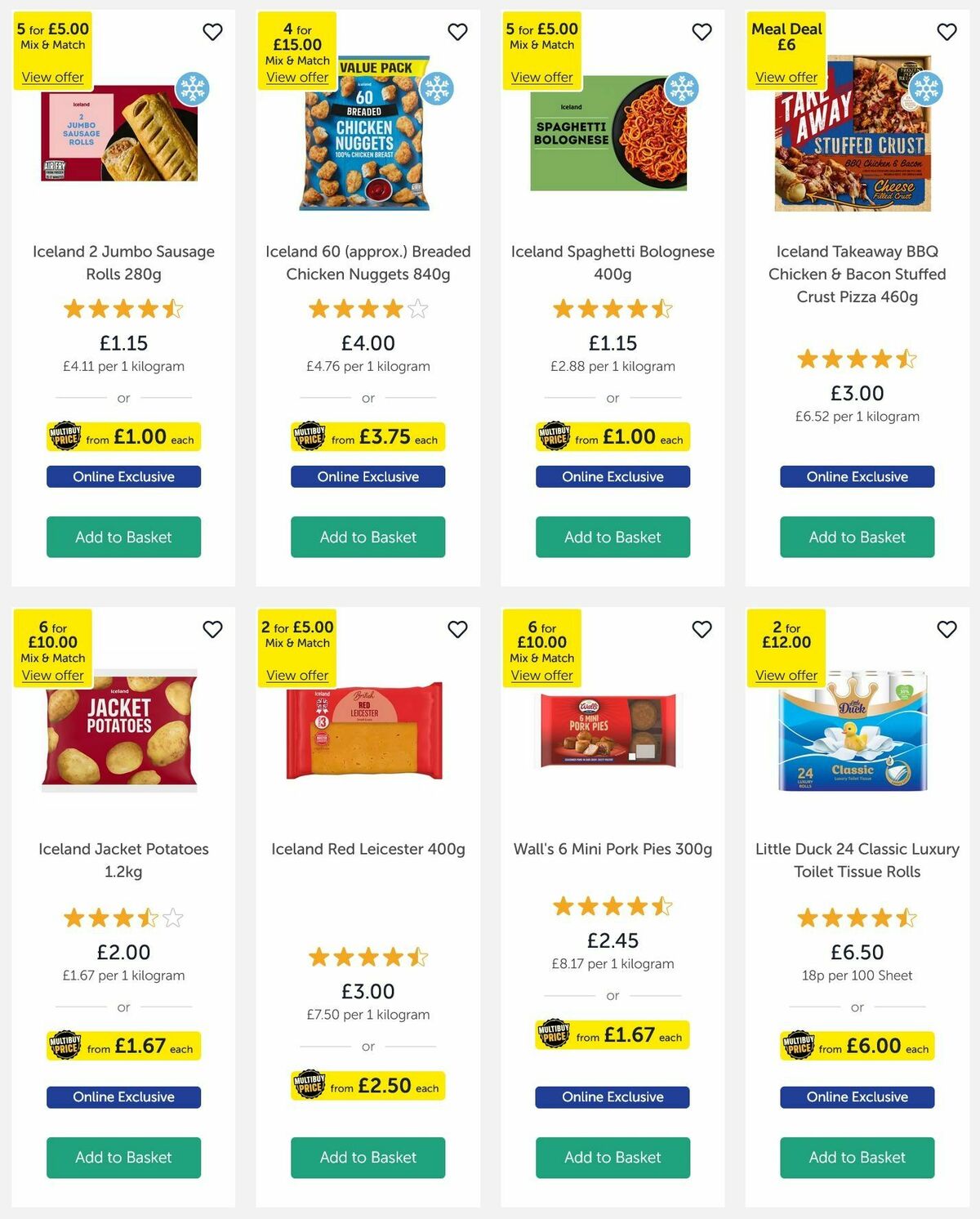 Iceland Offers from 10 April