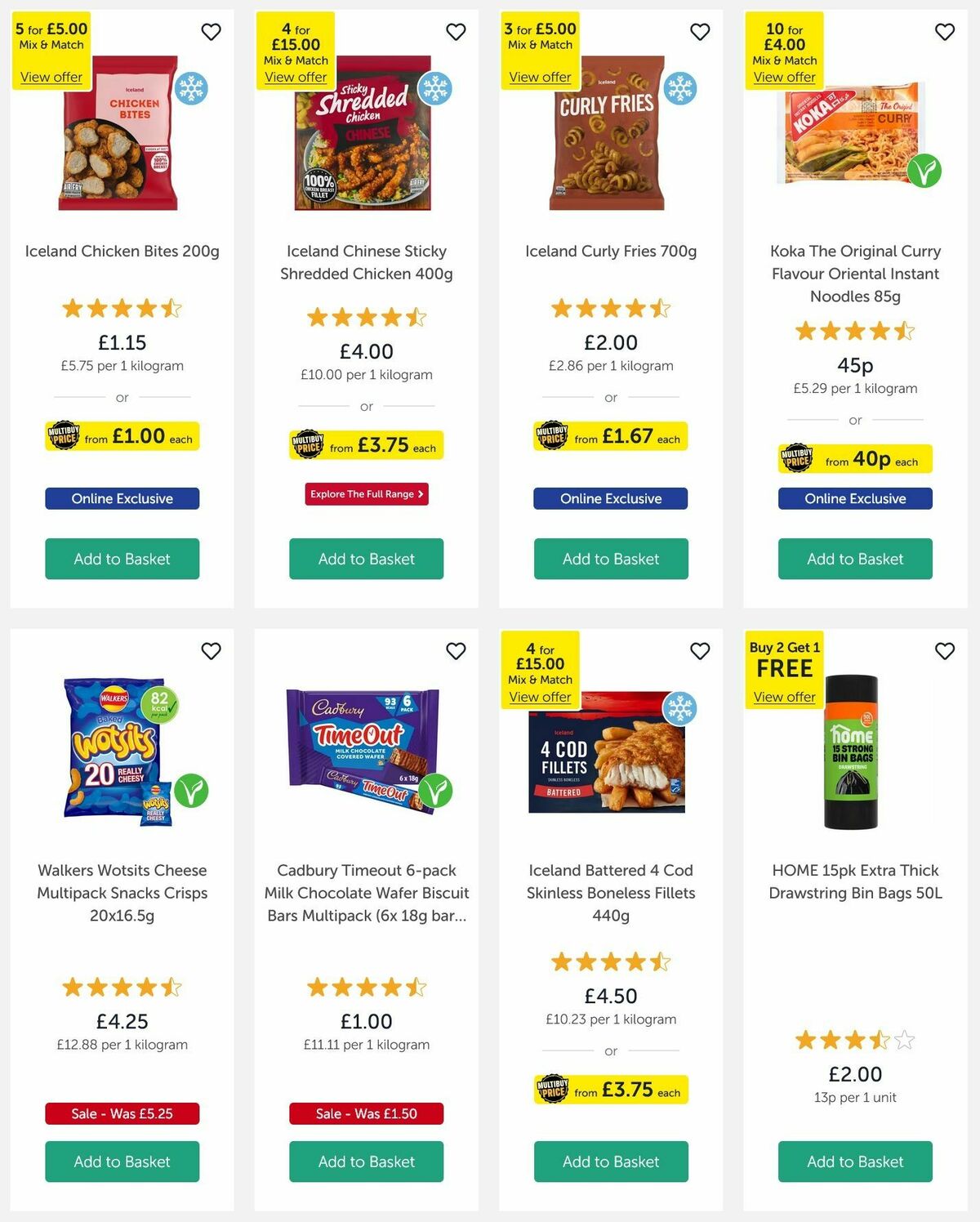 Iceland Offers from 10 April