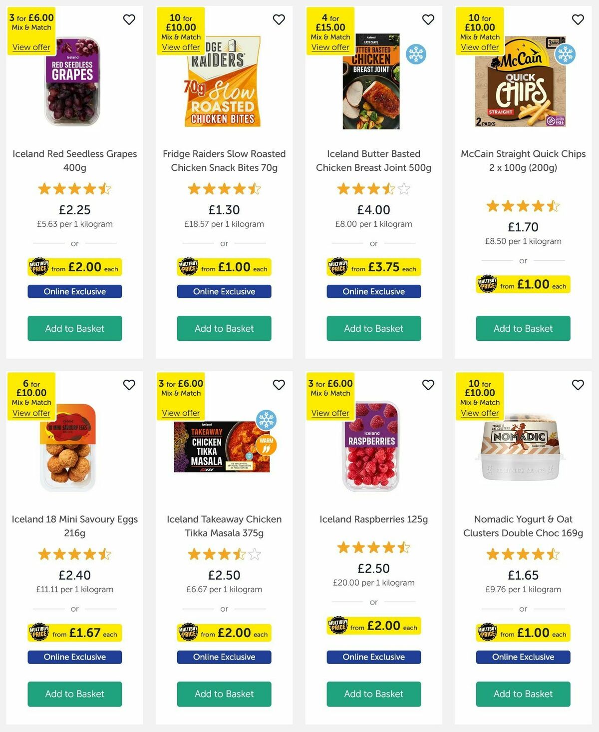 Iceland Offers from 10 April