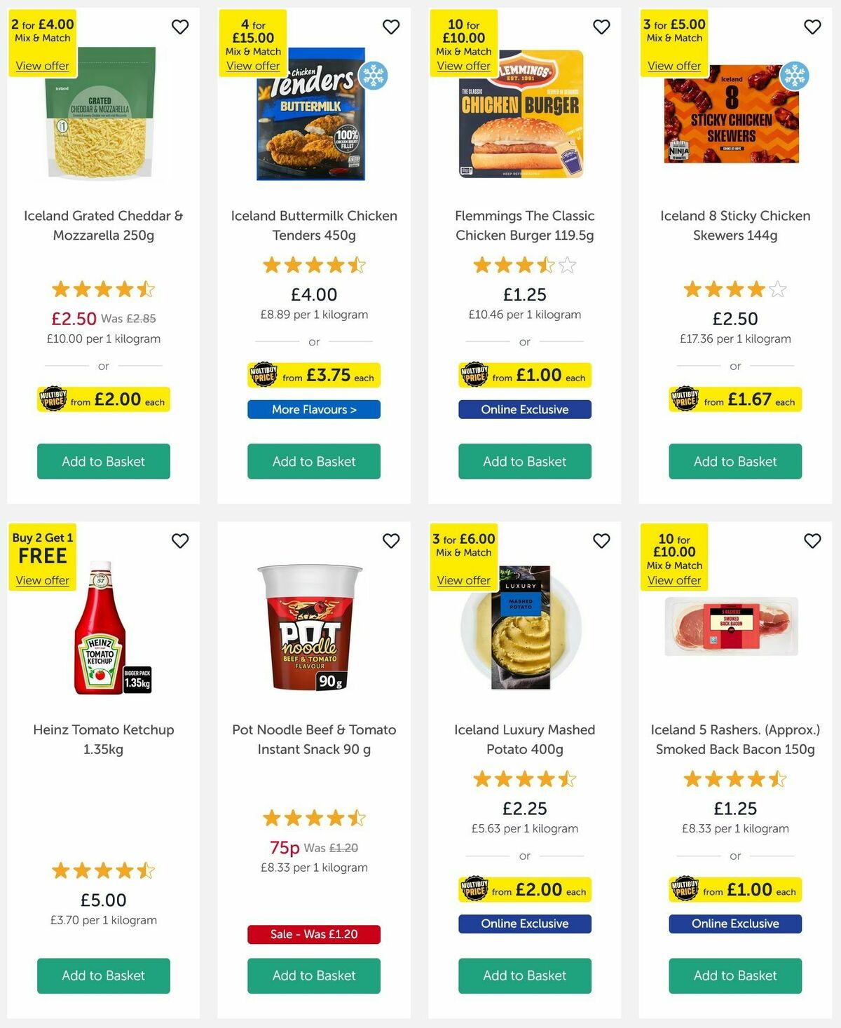 Iceland Offers from 10 April