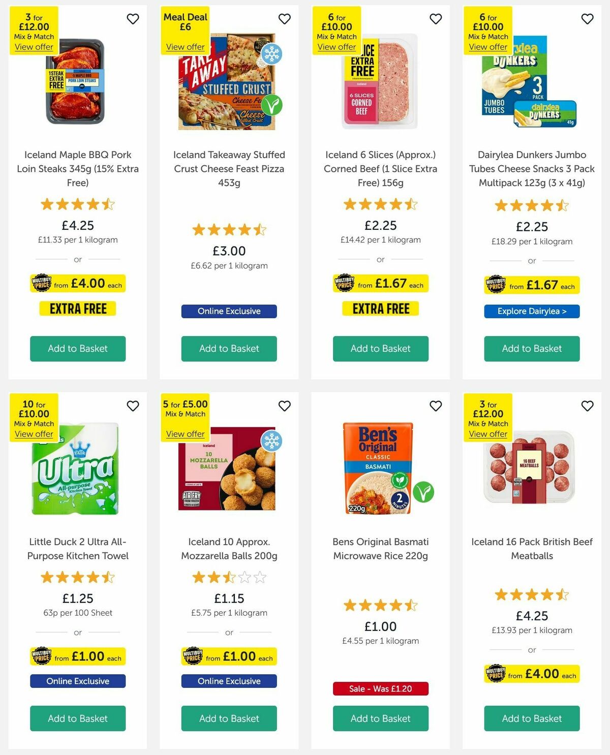 Iceland Offers from 10 April