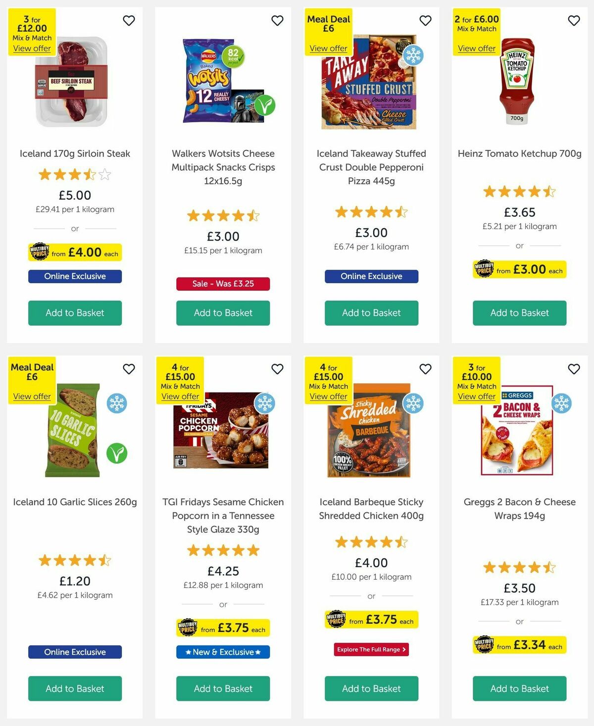 Iceland Offers from 10 April