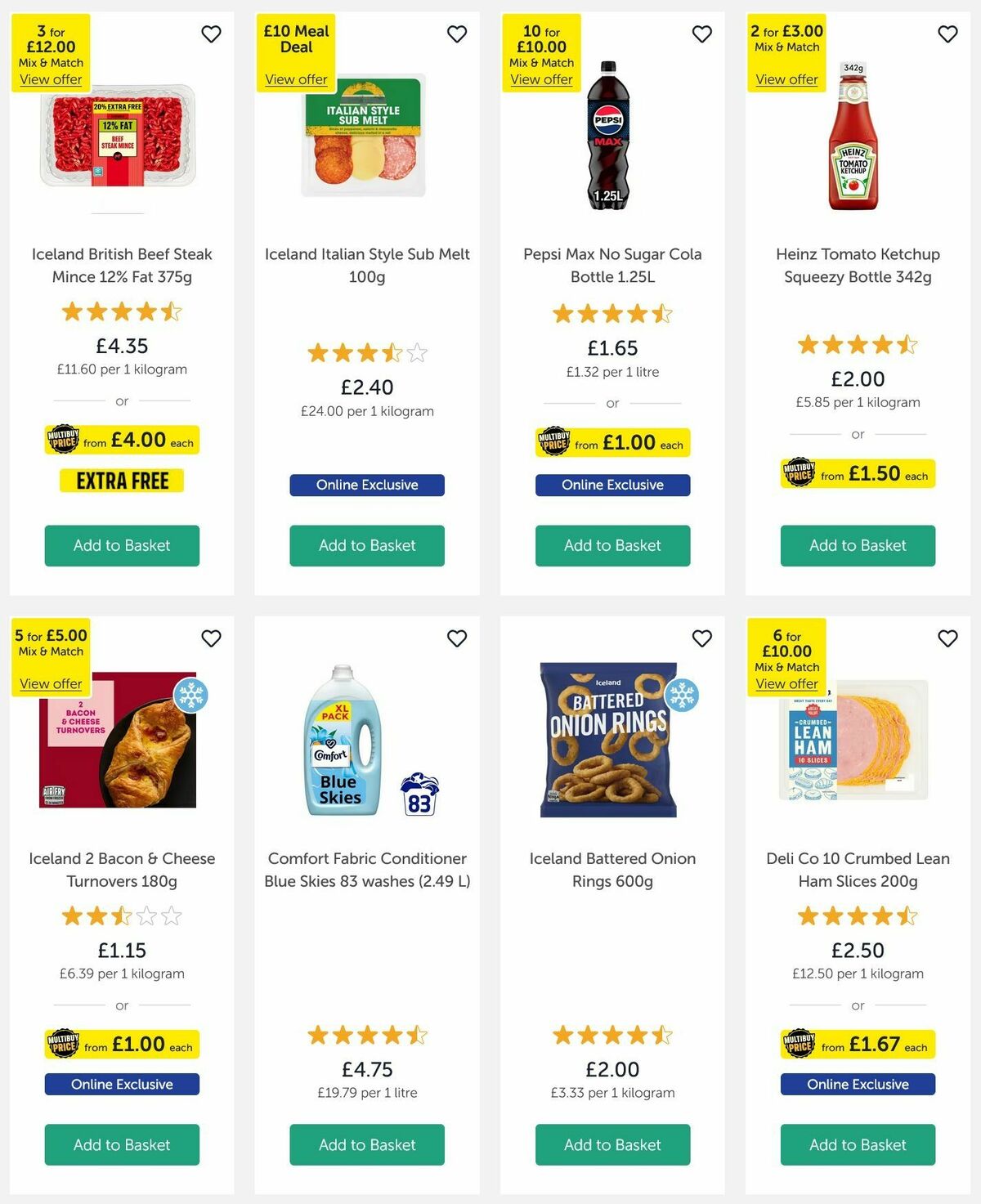 Iceland Offers from 10 April