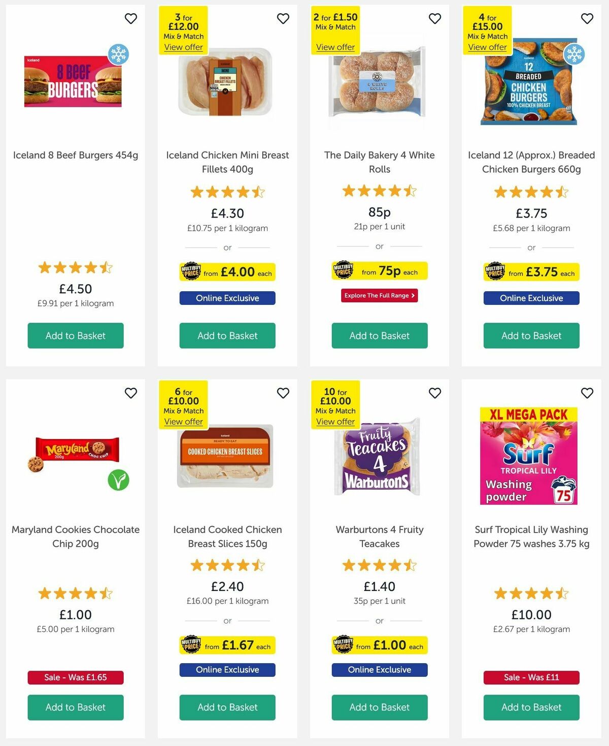 Iceland Offers from 10 April