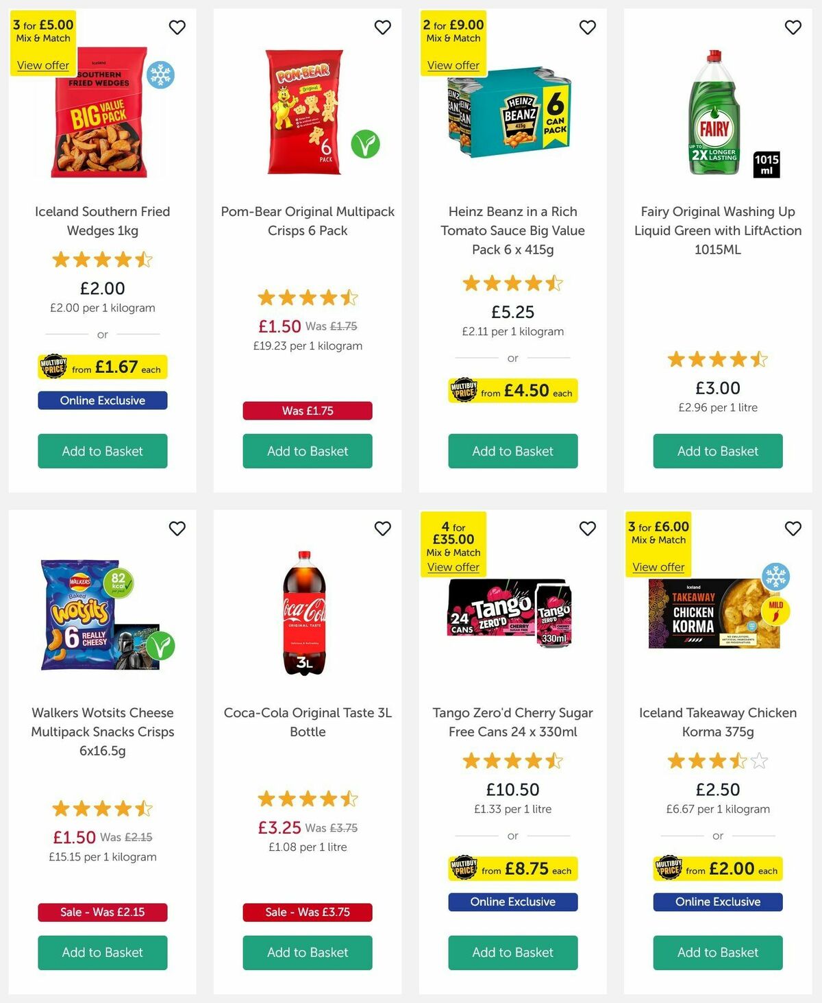 Iceland Offers from 10 April