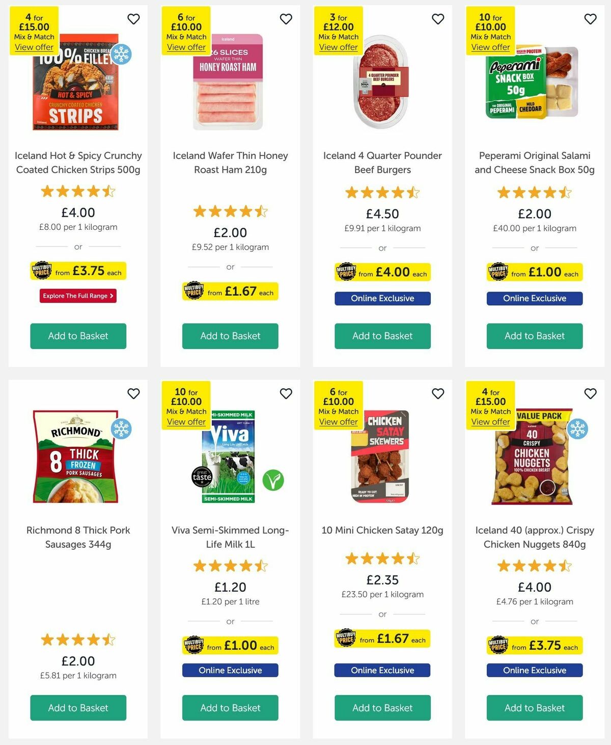 Iceland Offers from 10 April