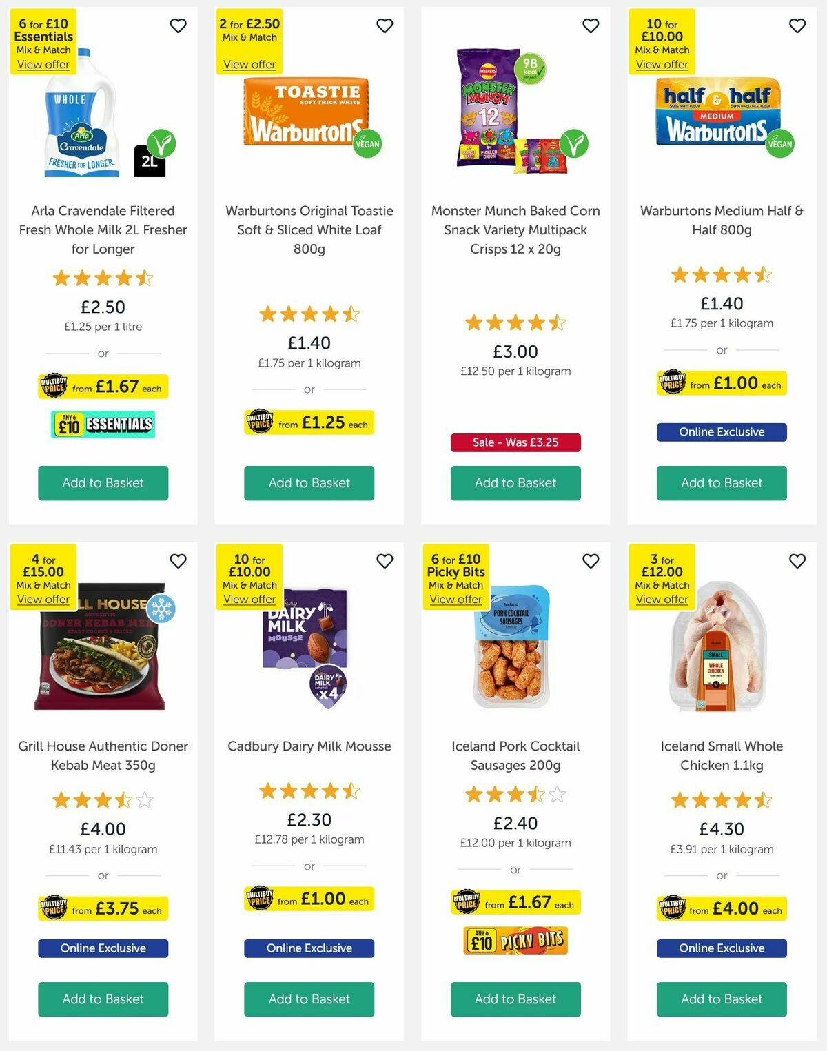 Iceland Offers from 17 April