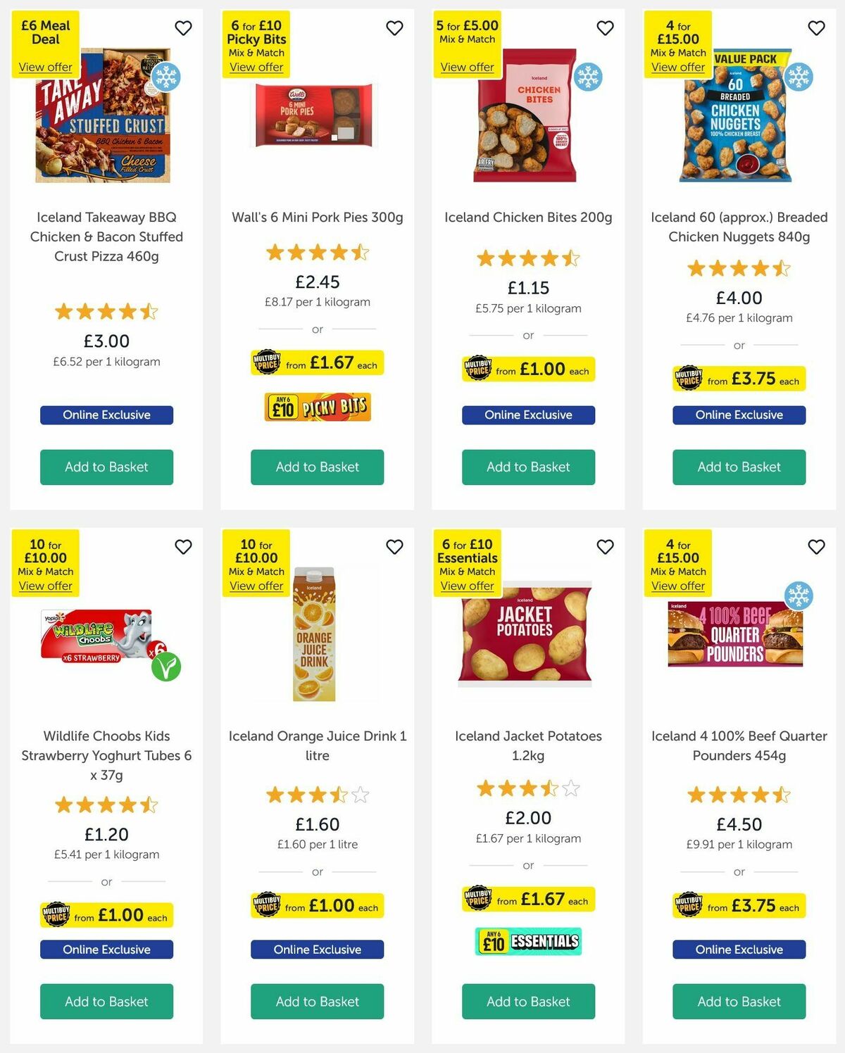 Iceland Offers from 17 April