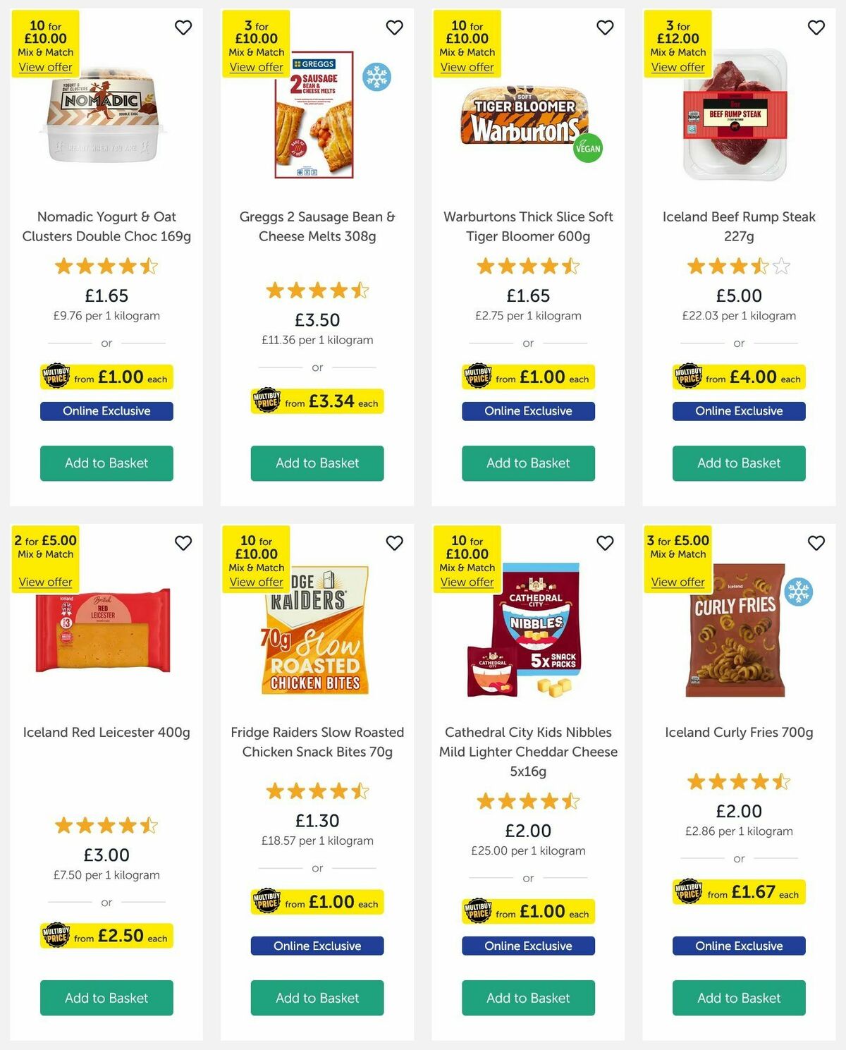 Iceland Offers from 17 April