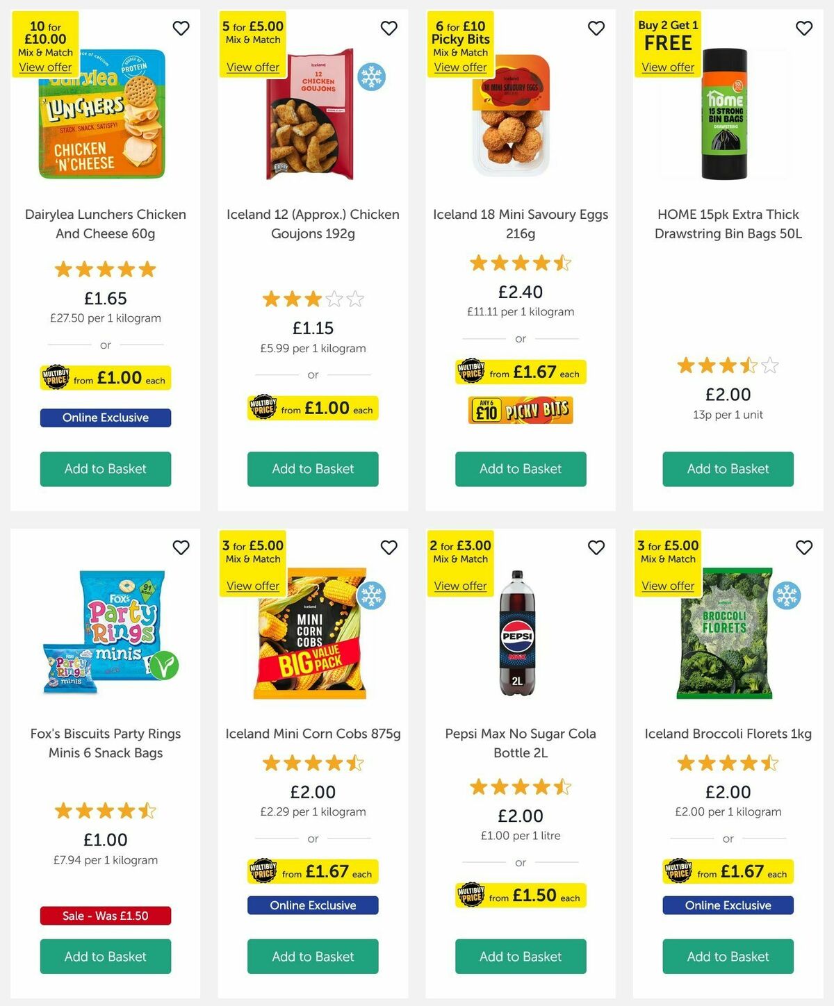 Iceland Offers from 17 April