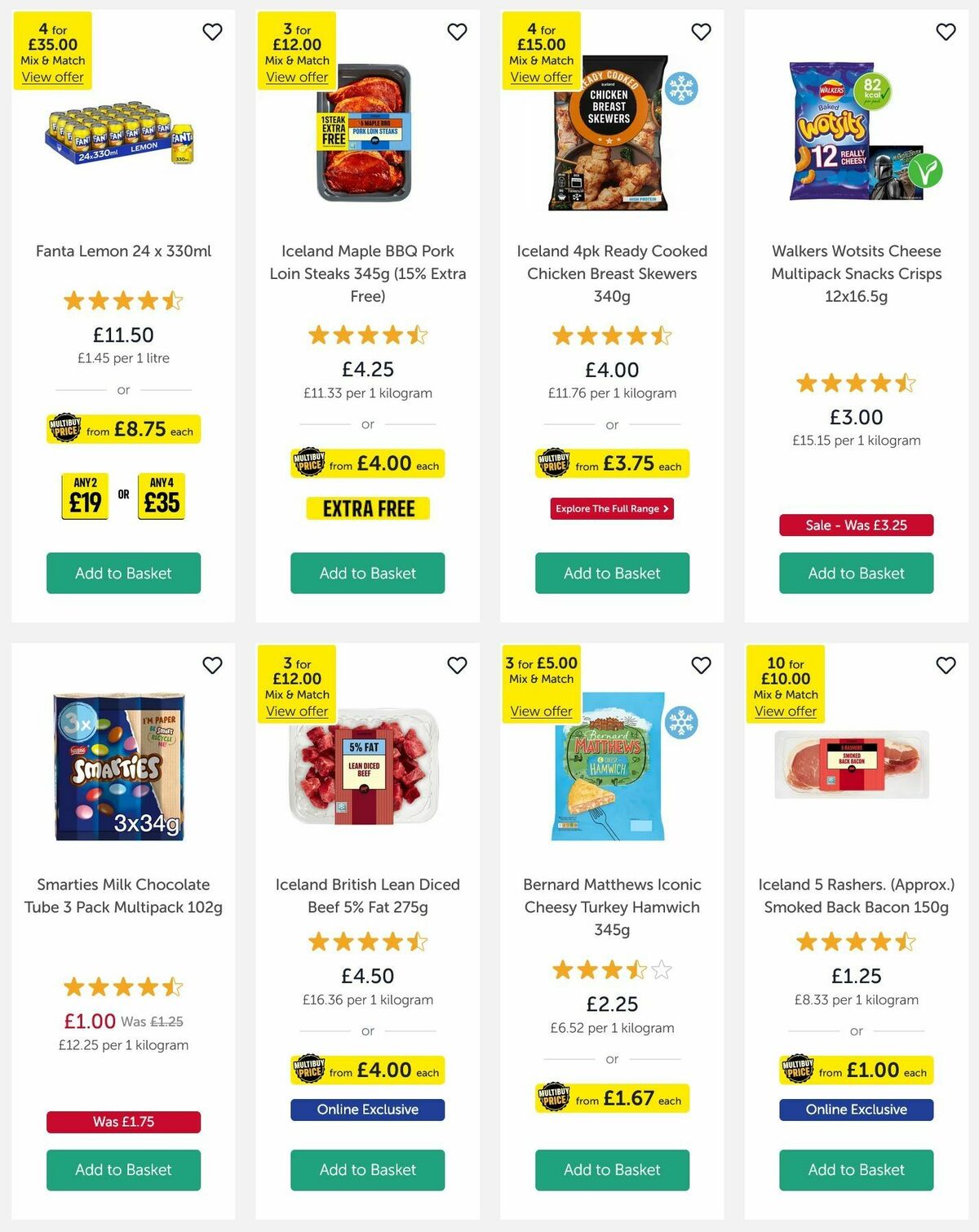 Iceland Offers from 17 April