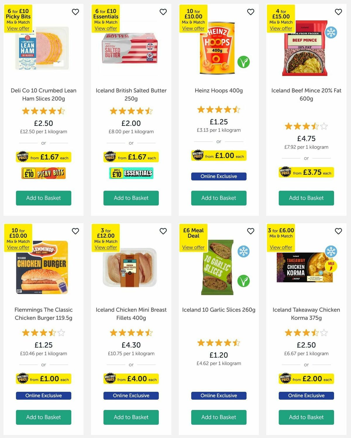 Iceland Offers from 17 April