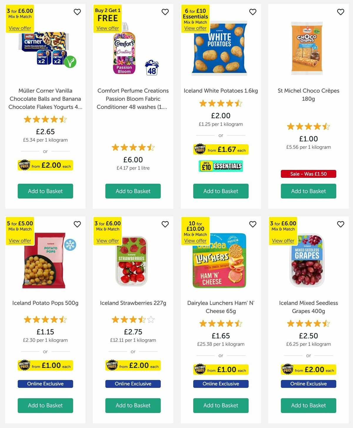 Iceland Offers from 17 April