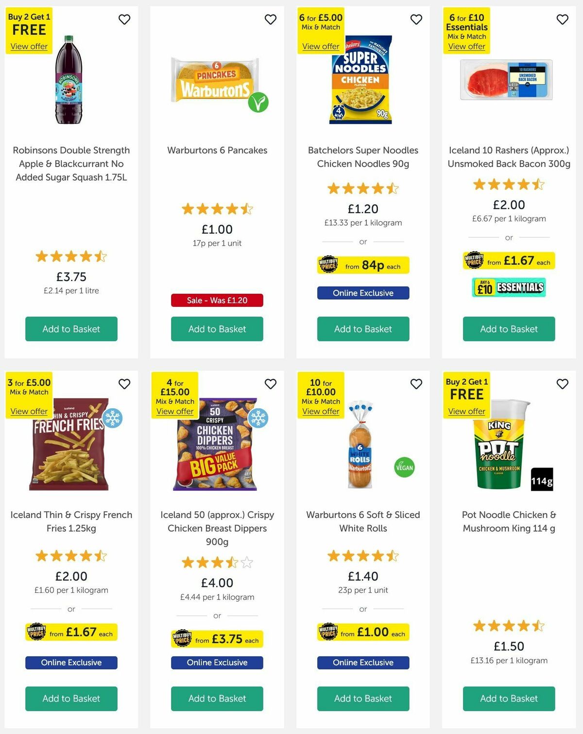 Iceland Offers from 17 April