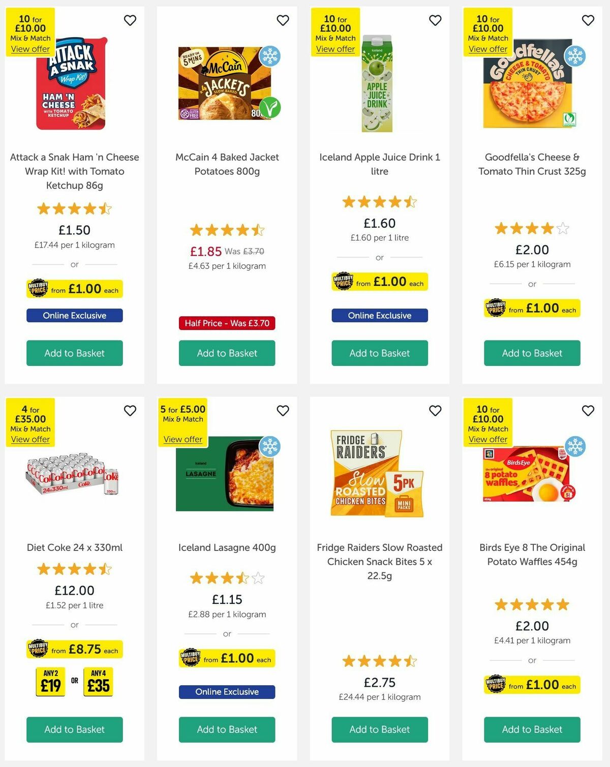 Iceland Offers from 17 April