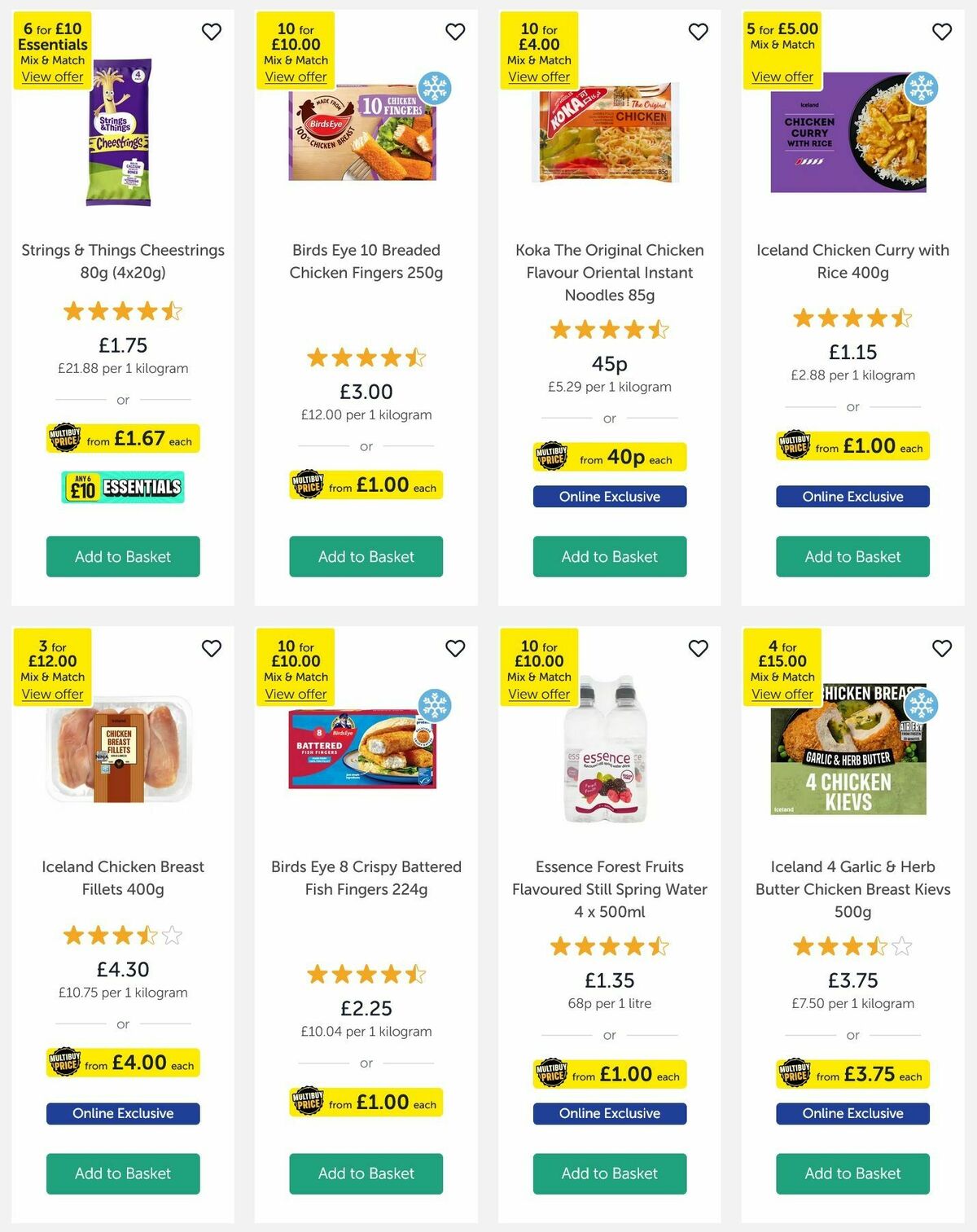 Iceland Offers from 17 April