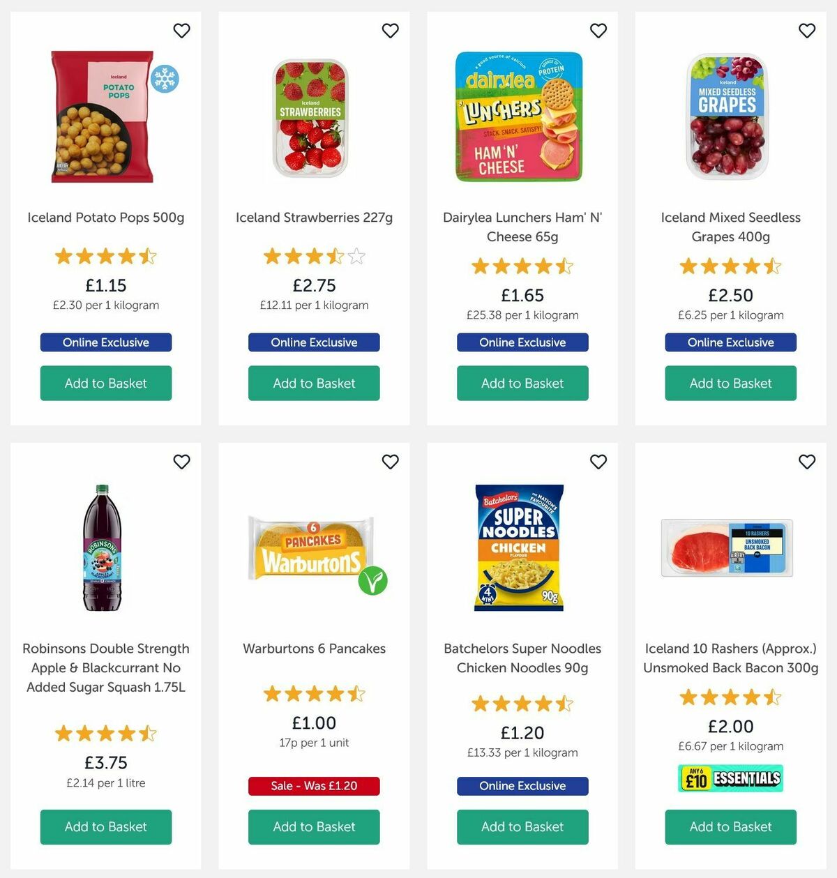 Iceland Offers from 24 April