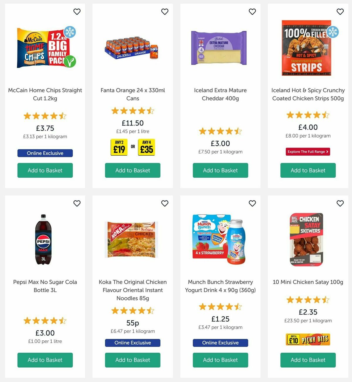 Iceland Offers from 24 April