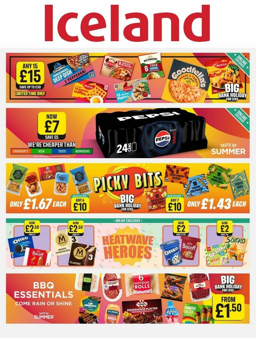 Iceland Offers from 1 May