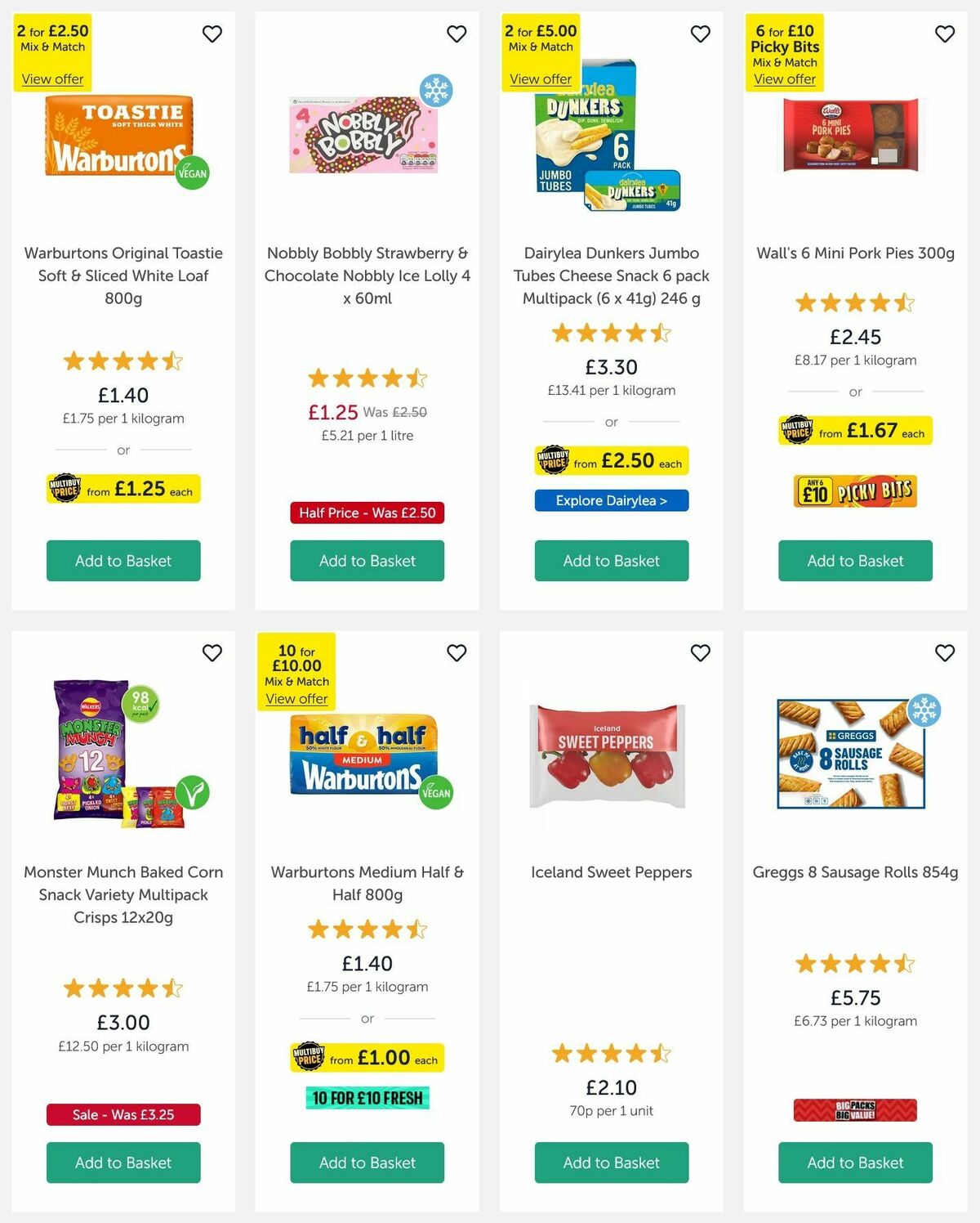 Iceland Offers from 1 May