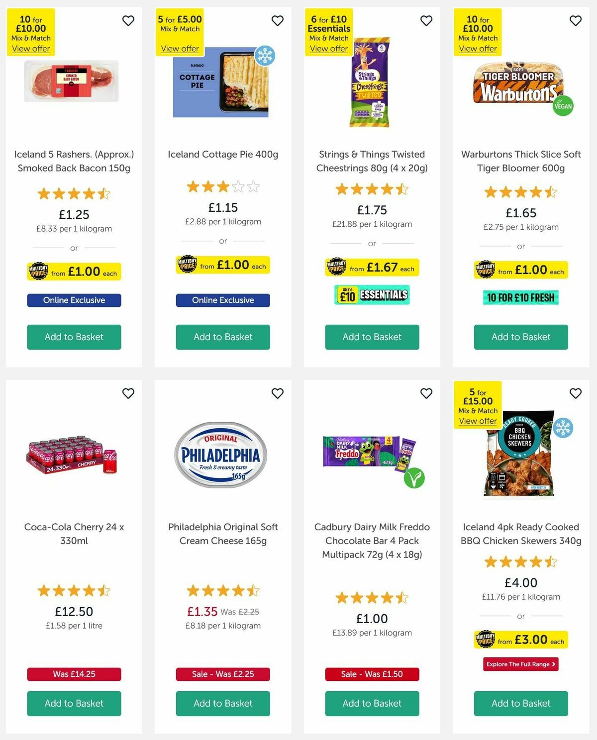 Iceland Offers from 1 May