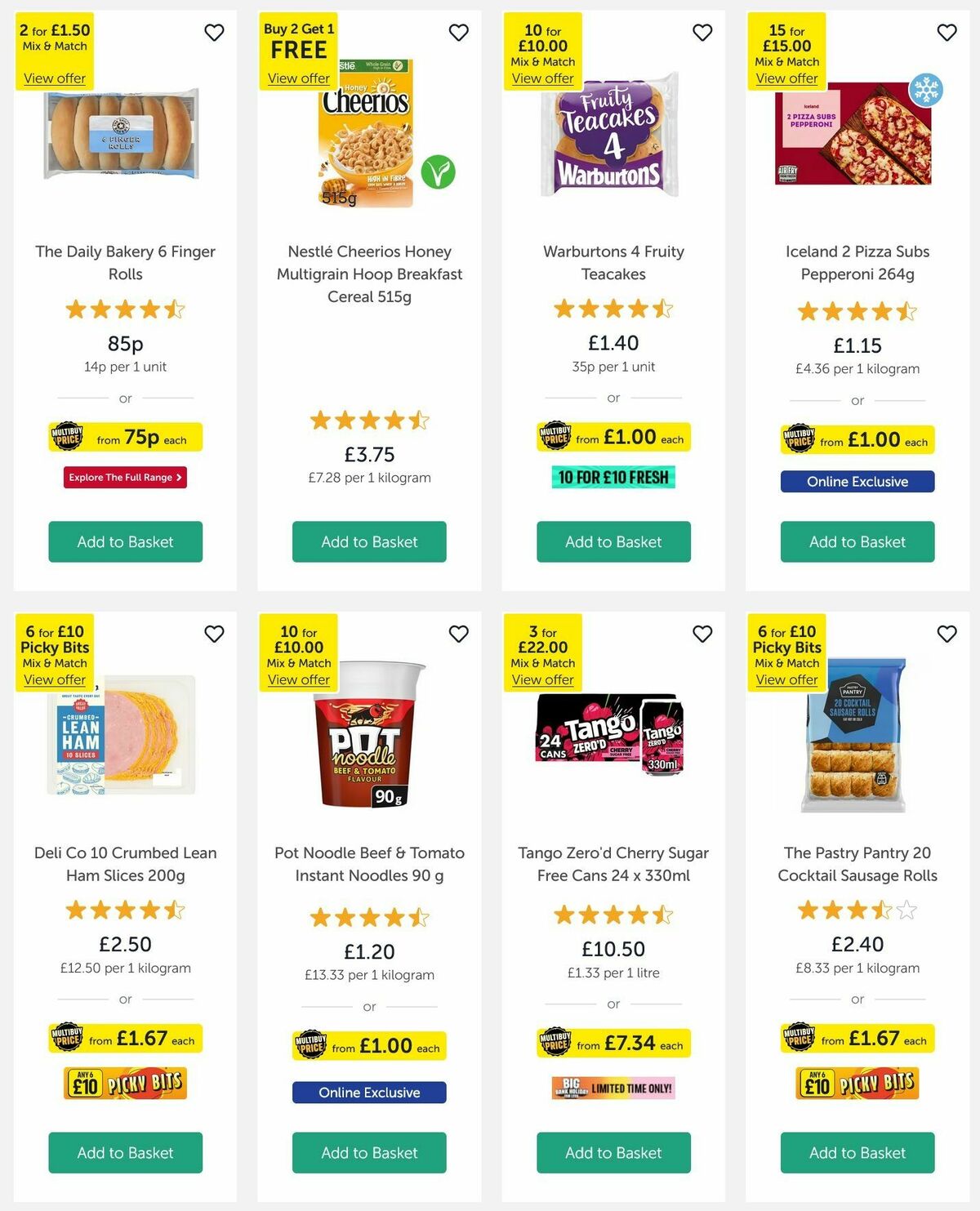 Iceland Offers from 1 May