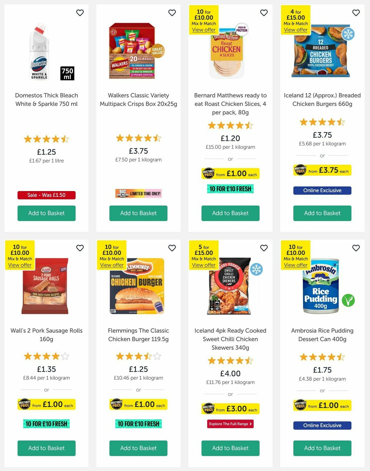 Iceland Offers from 1 May