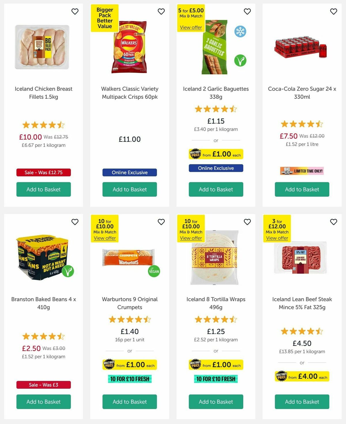 Iceland Offers from 1 May