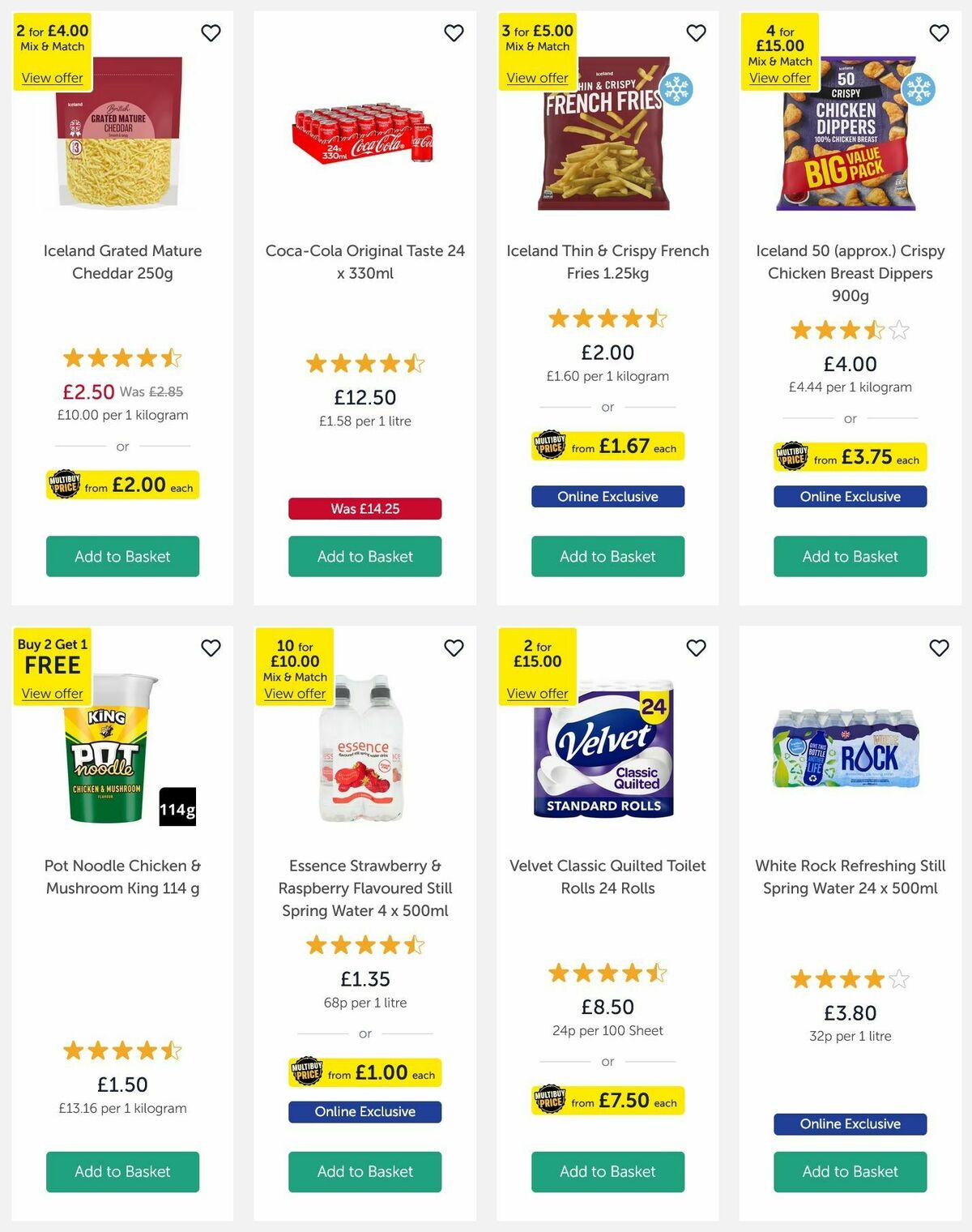 Iceland Offers from 1 May