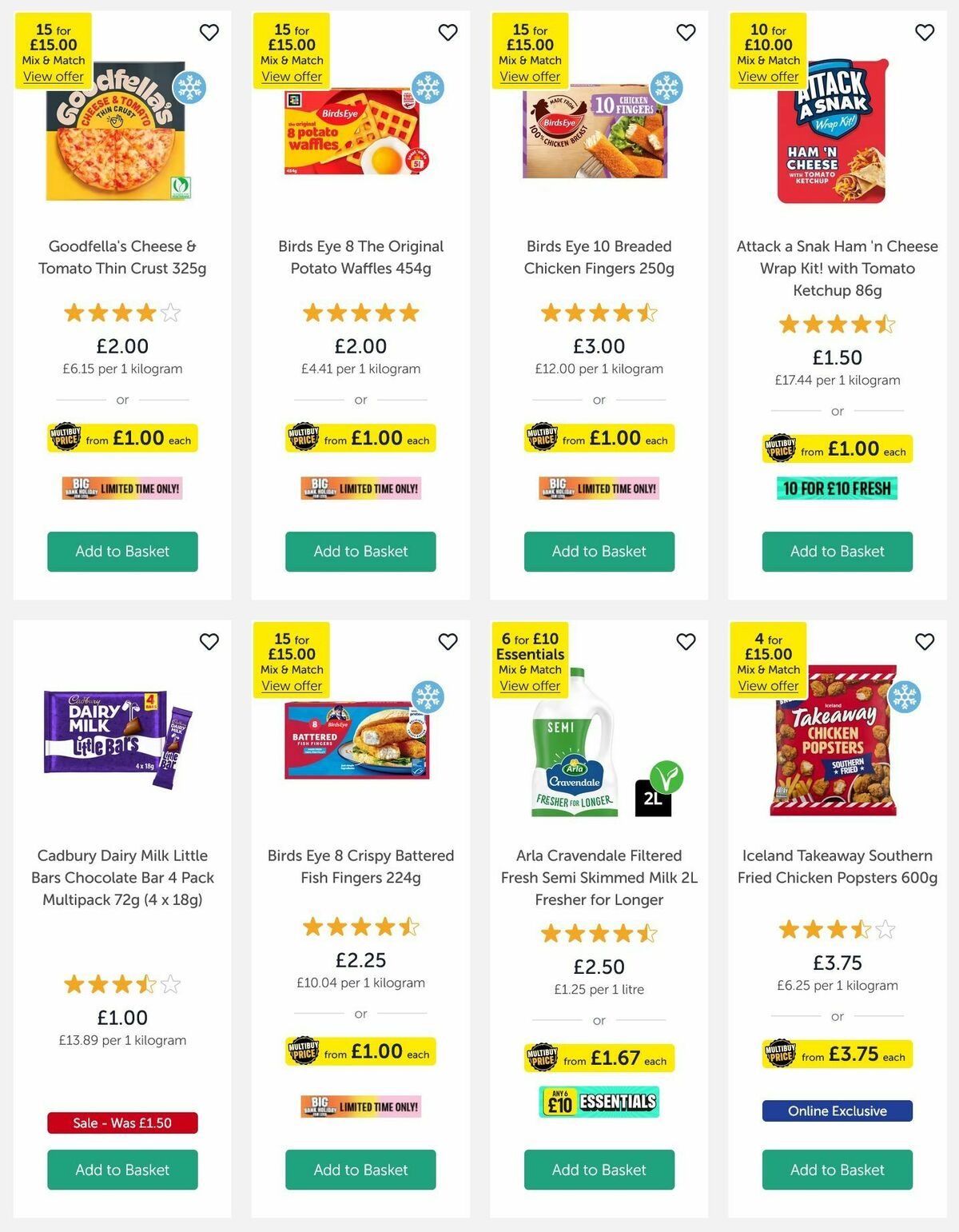 Iceland Offers from 1 May