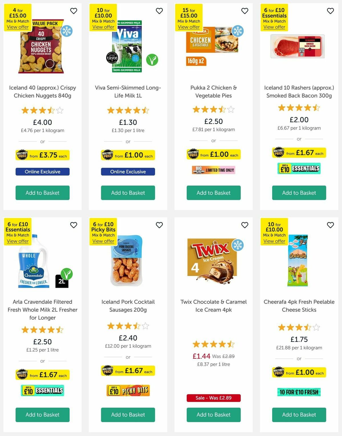 Iceland Offers from 1 May
