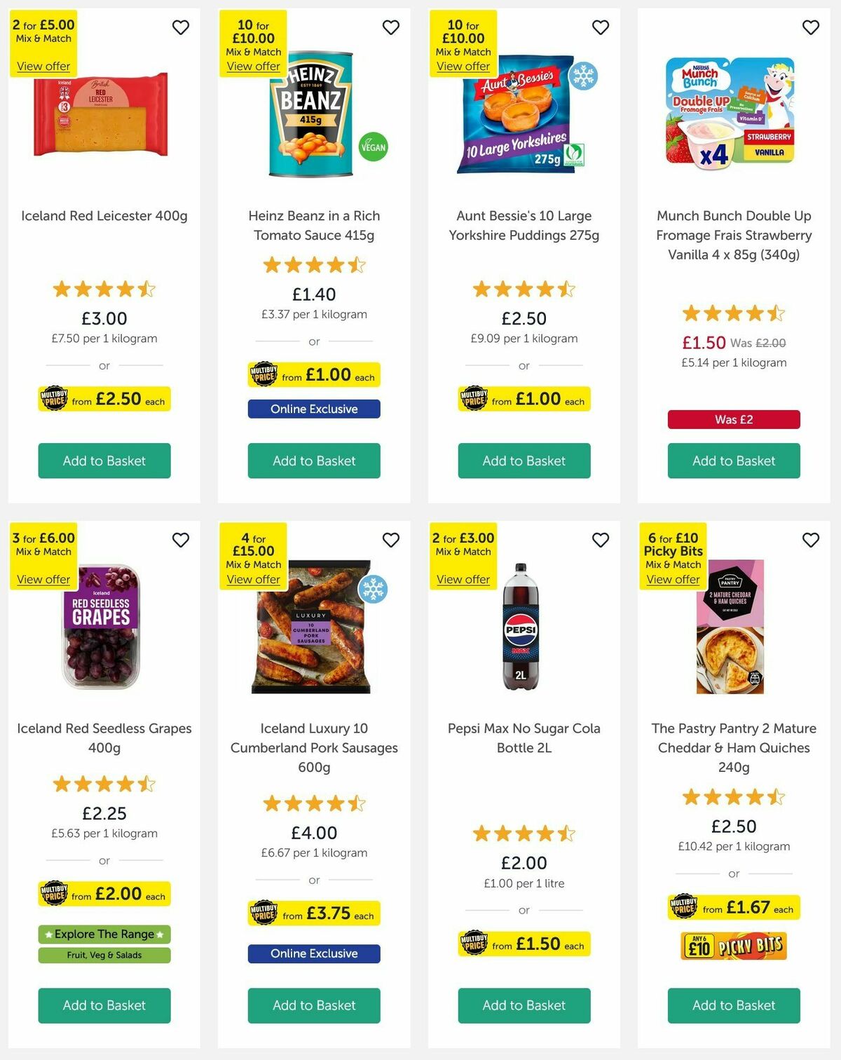 Iceland Offers from 8 May
