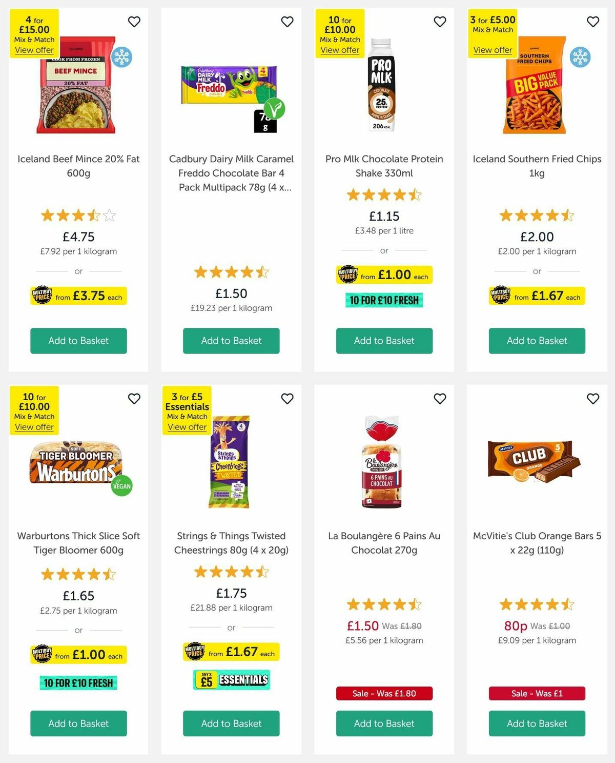 Iceland Offers from 8 May