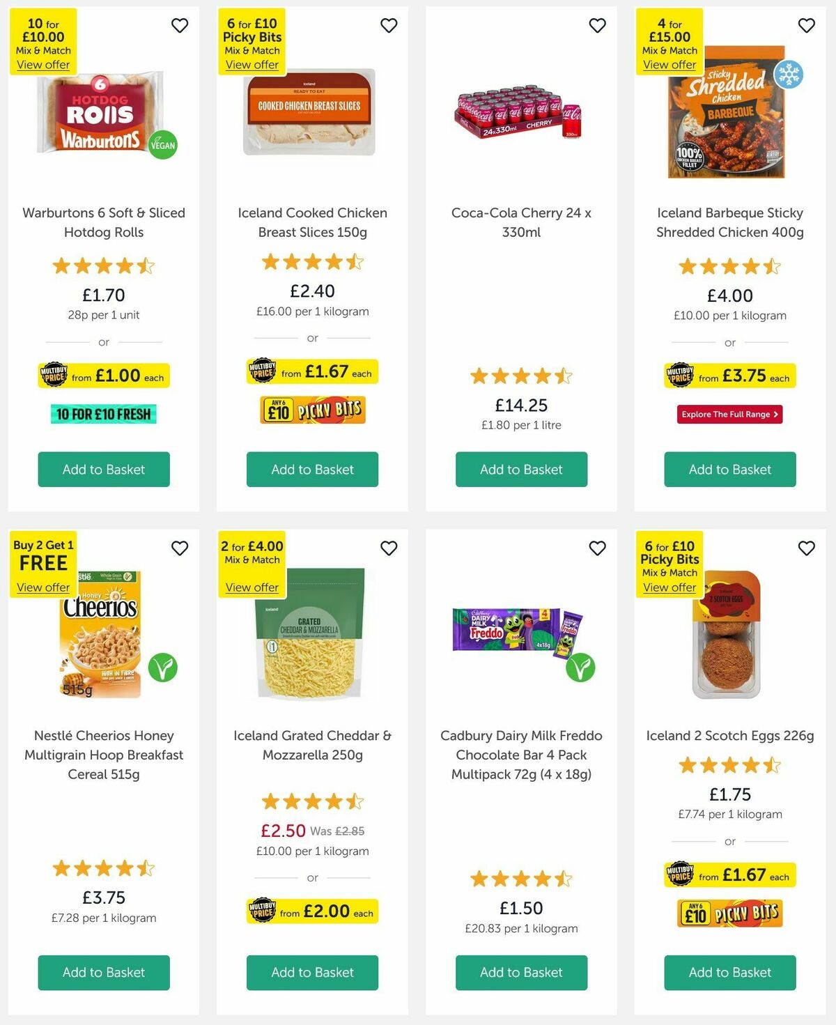 Iceland Offers from 8 May