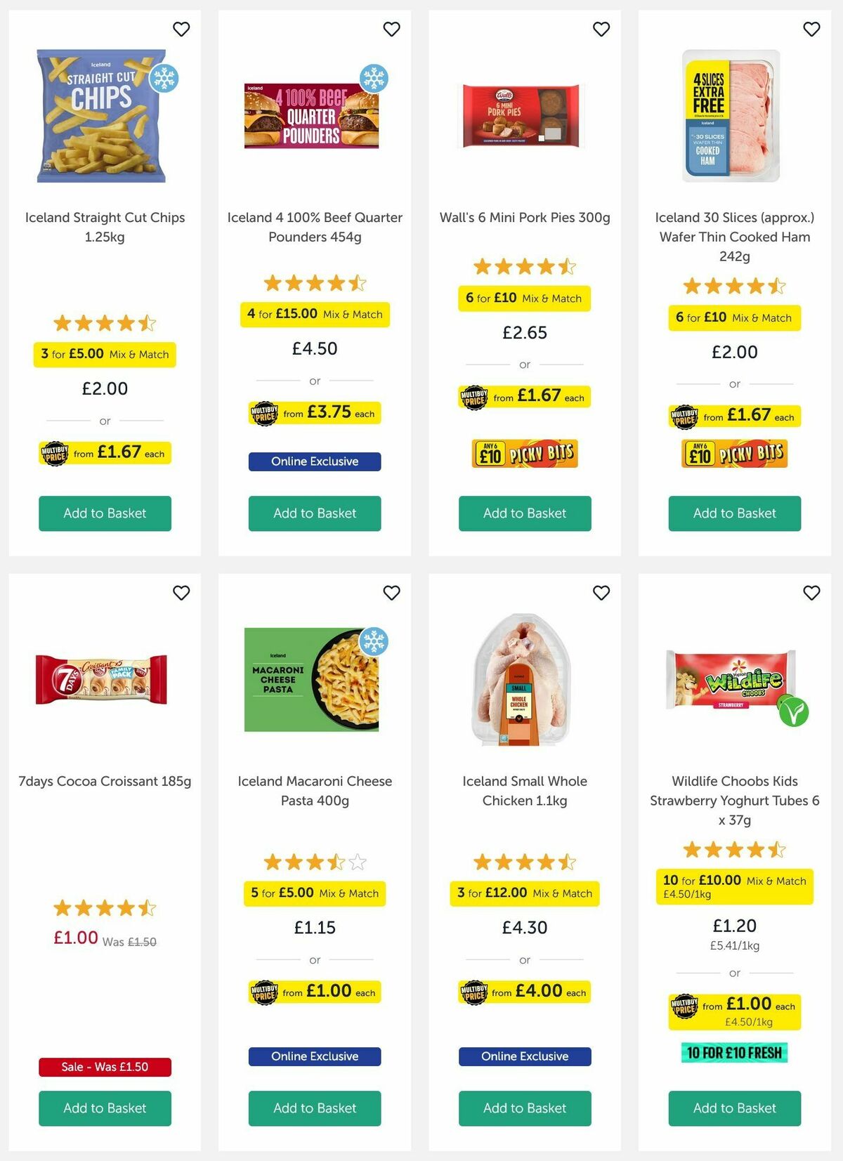 Iceland Offers from 22 May